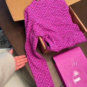 SkimsXFendi long sleeve bodysuit